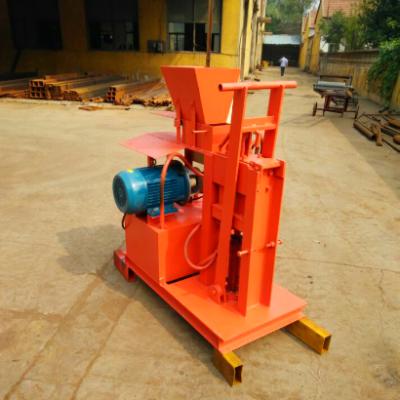 China JL2-25 semi automatic interlock brick making machine zu verkaufen