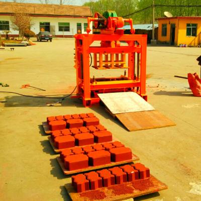 China qt4-40 manual hollow paver block machine price for sale