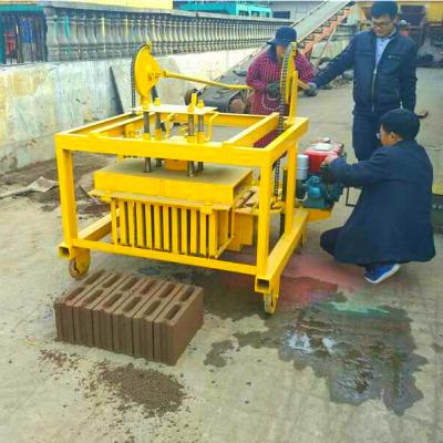 China egg laying concrete brick making machine qmr445 block machine for sale