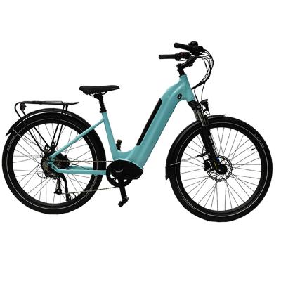 China Aluminum alloy 48V13ah 26 wheel 500W hub motor urban road lady city e bike electric bike for sale