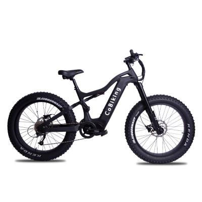 China Powerful carbon fiber high speed 45km/h fat tire m620 48v 1000 drive mi what 750w carbon fiber electric mountain bike for sale