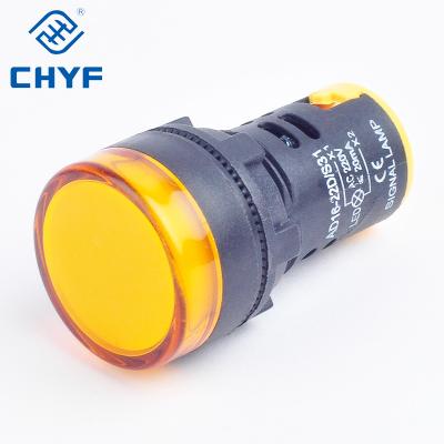 China Indicator Signal Lamp Light Waterproof ad16-22ds 22mm AC/DC 12V 24V 110V 220V 380V 20mA Red Green Yellow Blue White YF16-22WN LED Bulbs for sale