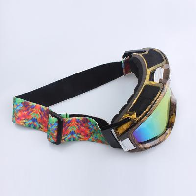 China Viable Manufacturer Custom Sublimation Elastic Ski Goggle Strap for sale