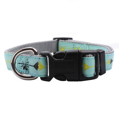 China Double Layers Custom Strong DETACHED Nylon Dog Collar Wholesale for sale