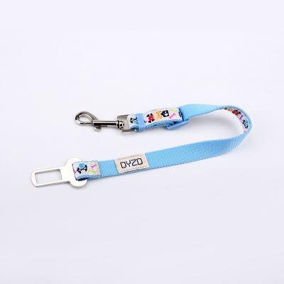 China Popular Durable High Quality Woven Dog Ribbon 2 Pet Leash Double Handle Leash for sale