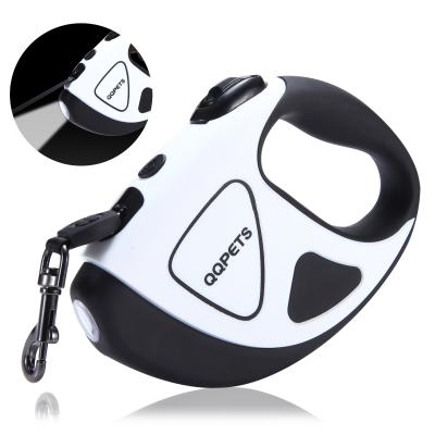 China 2021 Premium Lightweight Extendable LED Lights Pet Heavy Duty Retractable Leash for sale