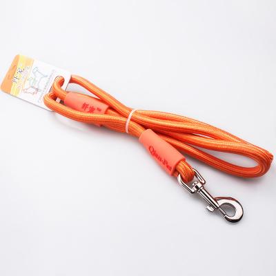 China Sustainable Pet Product Wholesale Adjustable Polyester Rope Custom Dog Leash for sale