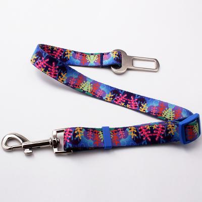 China Hot Selling Customized Sublimation Printed Pet Coupler Dog Short Leash for sale