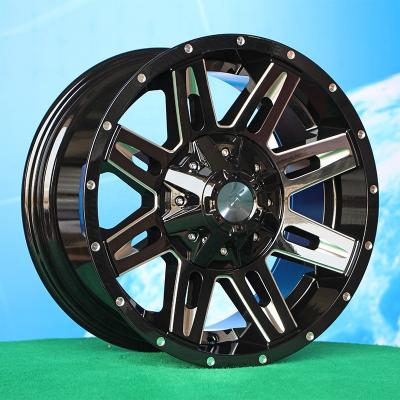 China Wholesale auto parts 16/17/18/20inch 5*127 6*139.7 ALLOY wheel china 4*4 rims FJ cruiser for negative offset alloy wheels for sale