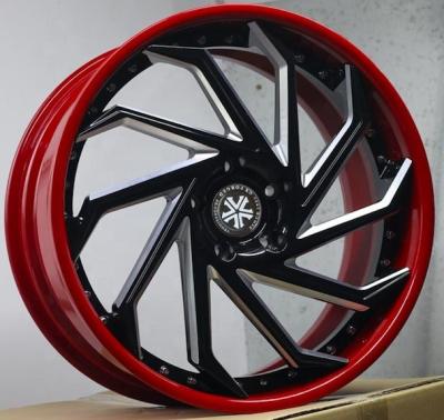 China T6061 2 pieces custom forged rims for 17