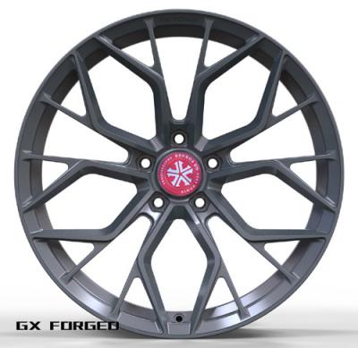 China GX Aluminum Custom 1 Piece Monoblock Design Forged Wheels , 6061 T6 Forged Wheel Rims For Auto Parts for sale