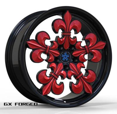 China GX Aluminum Custom Unique Creative Concept Forged Wheels , Forged Wheel Factory for sale