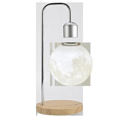 China Wireless Europe Moon Levitating Lamp , 3D Printed Levitating Moon Light for sale