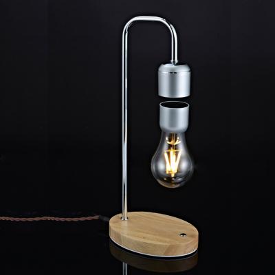 China Traditional HOT Magnetic Levitating Indoor Table Lamp Floating Wireless Bulb for sale