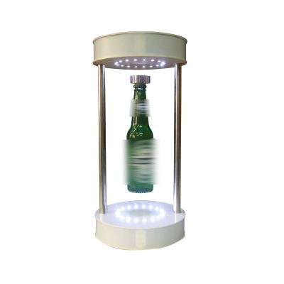 China Advertising POP Magnetic Levitating Display , Display Stand For Beer Bottles à venda