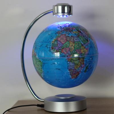 China Around The World Globe Decorative Map Magnet Floating Rotating World Globe 4