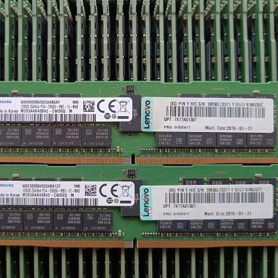 China Server 01DE977 7X77A01307 7X77A01307 - 1x 128GB DDR4-2666 RDIMM PC4-21300 V-R Octa Rank x4 Spare Server Memory for sale