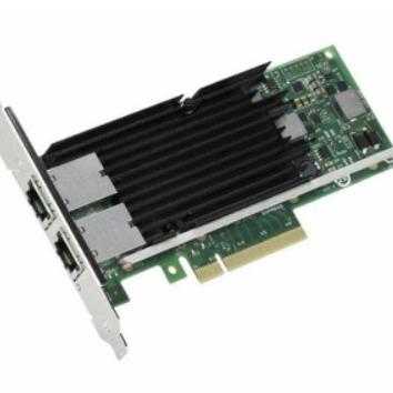 China Server 03DFV8 2.1 X8 Double-ports RJ-45 10Gbps 10GBase-T 10 Gigabit Ethernet PCI Express Converged Network Adapte for sale