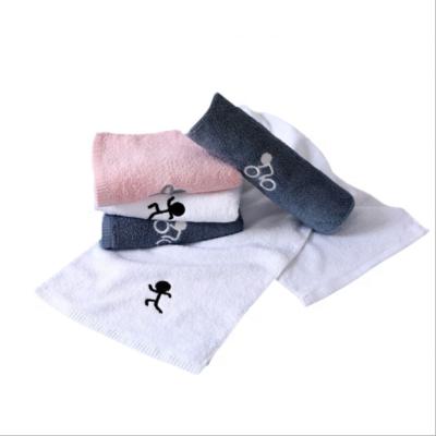 China High Quality Custom Compressed Thickened Sports 100% Bamboo Towel Soft Bath Towel For Yoga/Sports/Fitness for sale