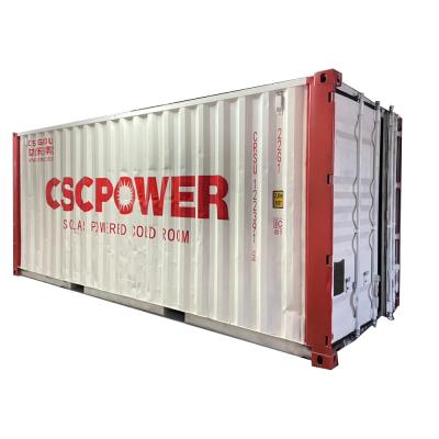 China Hotels 40ft Container Cold Room Solar Cold Storage For Meat Fish Freezer Room Chiller Factory Price for sale