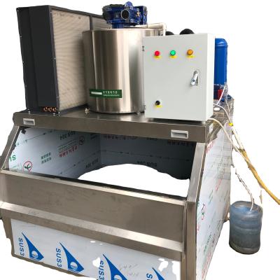 China Hotels flake ice machine maker china 600kg/day industrial flake ice maker for seafood for sale