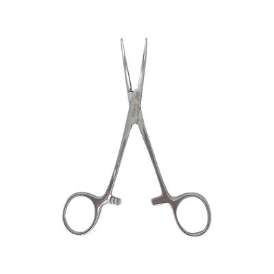 China Reusable Dental Instruments Stainless Steel Medical Dental Surgical Hemostatic Forceps Tool Curved for sale