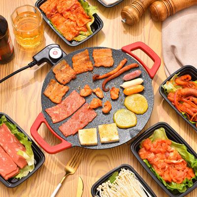 China Non-stick Surface Outdoor Camping Detachable Barbecue Griddle Plate Multifunctional Barbecue Grill Pan Plates for sale