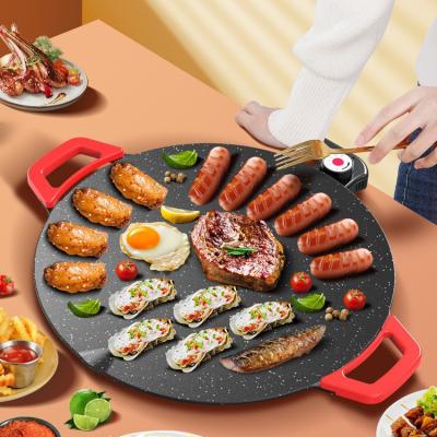 China Household 2023 New Household Non Stick Electric Pan Cooker Indoor Non Stick Electric Pan Cooker for sale