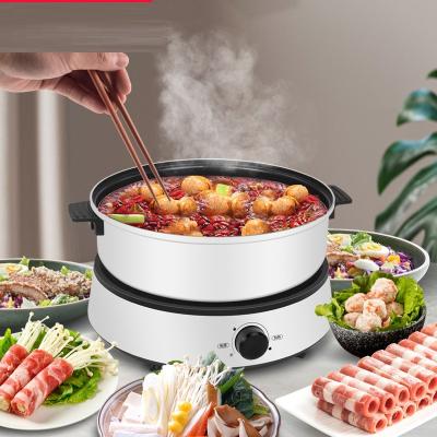 China Easily Cleaned 2023 Factory Hot Sale Portable Electric Hot Pot Multifunctional Electric Pot Cooking for sale