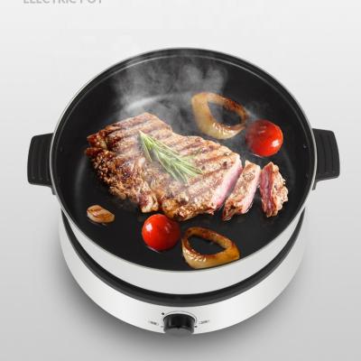 China Easily Cleaned 2023 Adjustable Electric Hot Pot Multifunctional Electric Hot Pot Cooking Wholesale for sale