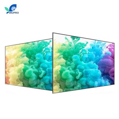 China [Support floor rising]PET crystal Wupro ALR 120 inch Projection Screen for UST projectors home theatre 4k projection screen for sale