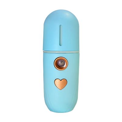 China Mister Face Nano Mist USB Spray Moisturizer Mini Nano Sprayer Beauty Facial Bottle Refillable Spray Bottle for sale