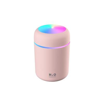 China Mini Air Humidifier Rechargeable Small Car Mist Capacity Ultralight Quiet Humidifier for Bedroom Nursery Office for sale