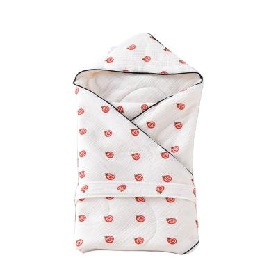 China PORTABLE Custom Organic Muslin Wrap Cloth Bamboo Blanket Cotton Muslim Baby Blankets for sale