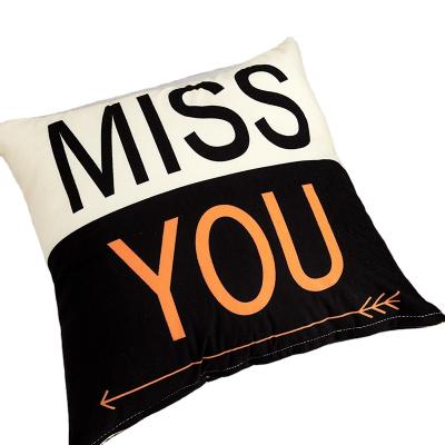 China New Style Custom Printed Anti-static Pillow Case Sublimation Cute Pillow Case for sale