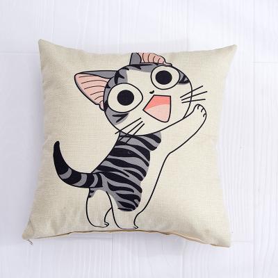 China Canvas Cushion Cover Anti-Static Replaceable Cotton Cushion Pillow Core And Canvas Case for sale