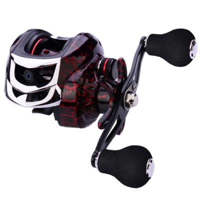 China Metal+plastic 18+1 7.1:1 Seawater Baitcasting Deep Sea Fly Fishing Reel Left Metal Reel Aplet Fishing Tackle Ultralight Straight Ocean for sale