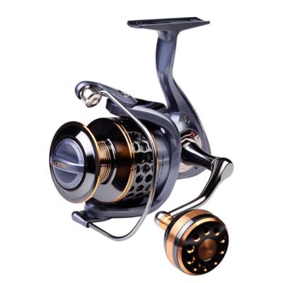 China 2000-7000 Full Metal Metal Reel Left Right Interchangeable Saltwater Fishing Reels Casting Long Rotation Fishing Reel for sale