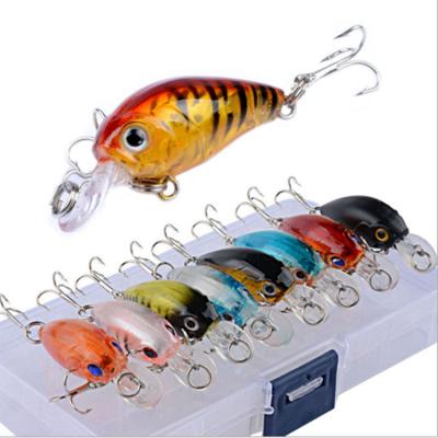 China New Zinc Alloy Hot Sales Mini Colorful Minnow Bait Lure Kits for sale