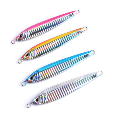 China Excellent Aluminum Alloy 11cm 80g Lead Chinese Metal Fishing Rigging Lures 80g for sale