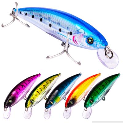 China Sale 16cm ABS WEIHE Multicolor Minnow Bait Lure Plastic ABS 43g Wobbler for sale