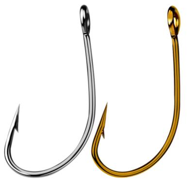 China Ocean High Carbon Steel High Strength High Carbon Steel Beach Customized Fly Hooks With Burr for sale