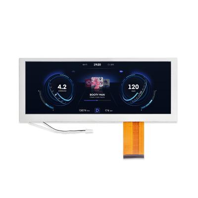 中国 8.8インチバータイプTFT LVDSインターフェース1280X480 60ピン400cd/M2 販売のため