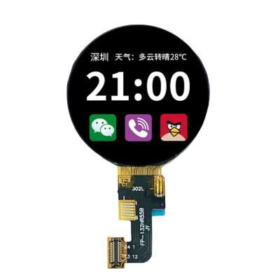 Cina Display TFT rotondo da 1,32 pollici Interfaccia QSPI 360x360 450CD/M2 tFT circolare in vendita