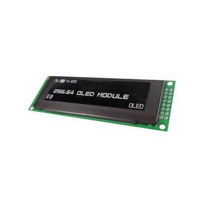 China 2,8 inch PMOLED-displaymodule met PCBA, 256 * 64 resolutie, 30-pins SPI-interface, aansturende IC SSD1322 Te koop