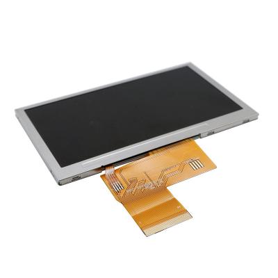 China 4Exibição LCD Tft de 0,3 polegadas, resolução 480 x 272, interface RGB 40PIN de 24 bits, 1000 cd/M2 à venda