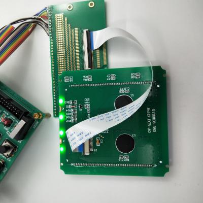 Cina 3.8 pollici Segmento FSTN Lcd Display Module 1/8Duty 1/4 Bias COG+BL+FPC Connessione in vendita