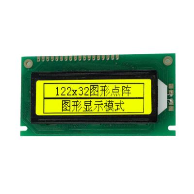 Cina 2.5 pollici 122*32 Display LCD dot matrix con PCBA, condizione di guida 1/32 Duty 1/5 Bias in vendita