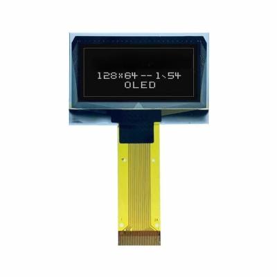 China 1.54 OLED 128x64 dots driver ic CH1116 SPI IIC interface oled module 1.54 inch 12864 oled display module à venda