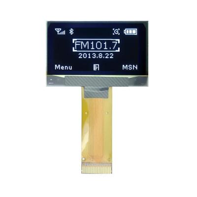 China 1.54 Inch Graphic OLED Display Module Attractive White-on-black Display Resolution 128x64 Pixels for sale